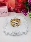 Statement Bangles - Silver & Gold - 3