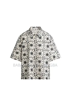 Zara Mosaic Print Relaxed Fit Shirt - Brand New