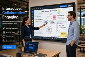 86-Inch 4K Interactive Smart Board