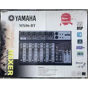 Yamaha MX06-BT 6-Channel Audio Mixer tare da Bluetooth & USB