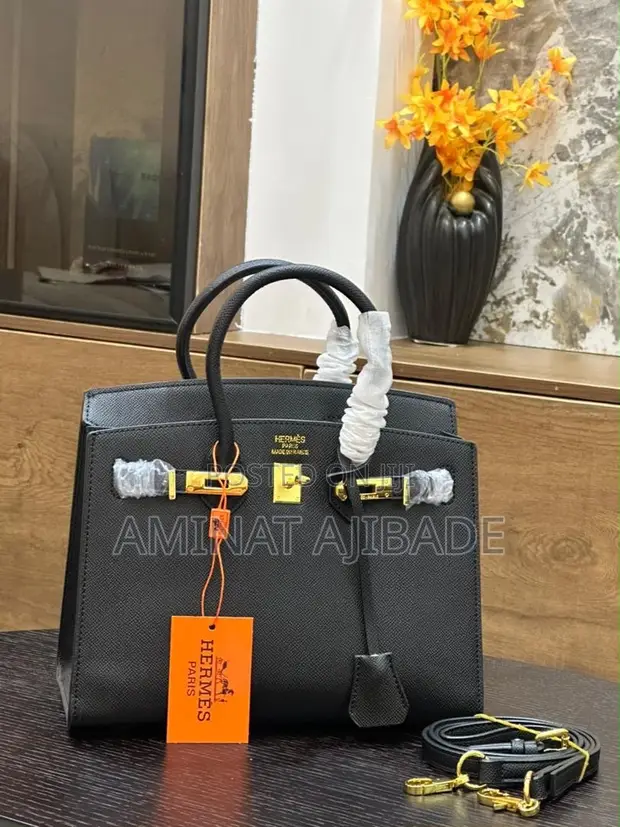 Luxury Designer Tote Bag - Faux Leather - 1