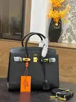 Luxury Designer Tote Bag - Faux Leather - 1