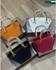 Luxury Designer Tote Bag - Faux Leather - 2