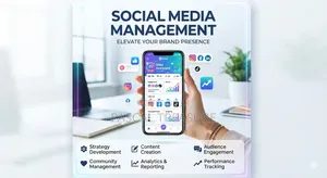 Social Media Manager for Instagram, TikTok, Facebook