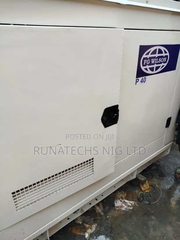 40KVA FG Wilson Soundproof Generator (Semi-New) - 1