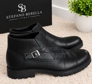 Stephano Chunky Sole Ankle Boots - Baki