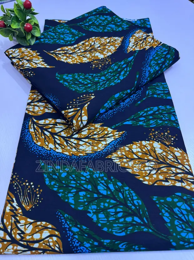 Aso Oke Inspired Ankara Fabric - Bulk & Retail - 1