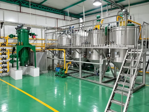 Griz Controls Edible Oil Processing Plant - 1
