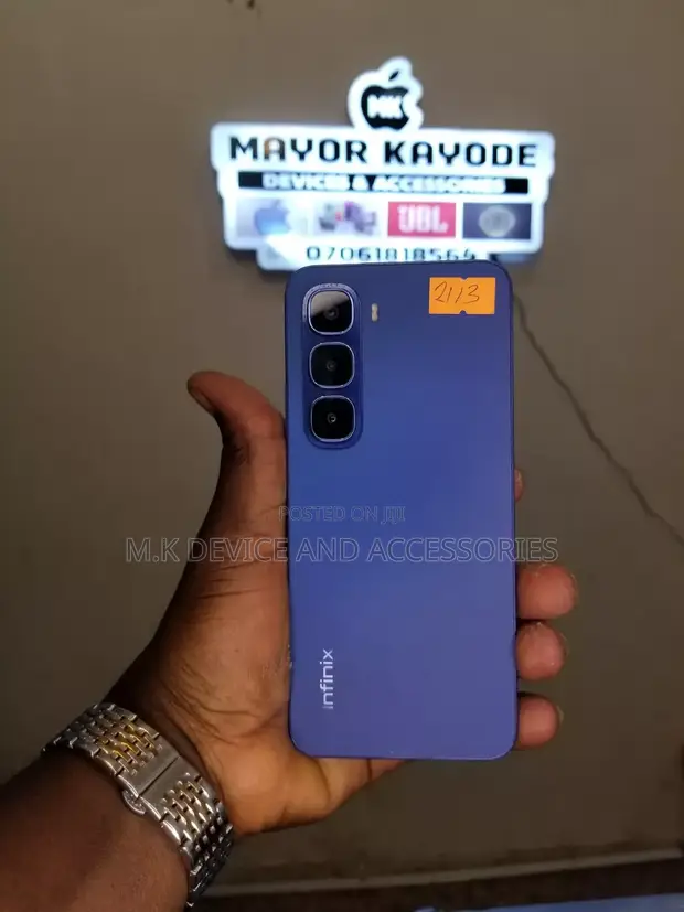 Infinix Hot 60i 128GB Blue (UK Used) - 1
