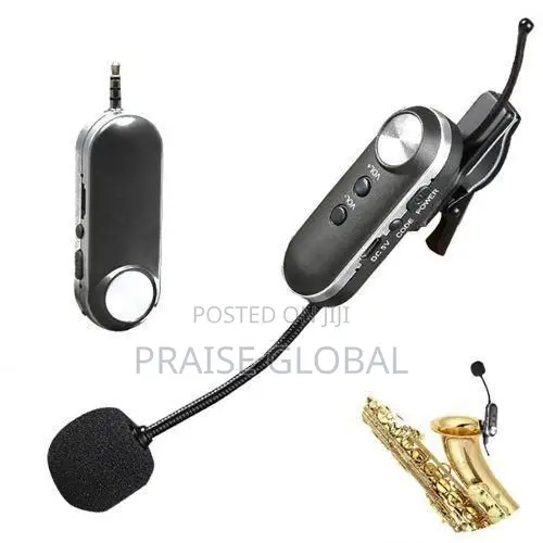 Professional Wireless Saxophone Microphone - 1