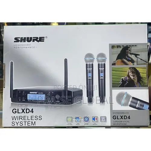 Shure GLXD4 Professional UHF Wireless Microphone System - 1