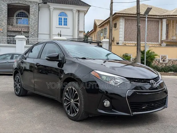 2014 Toyota Corolla S Sedan - Black - 1