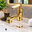 Luxury Royal Gold Bathroom Basin Mixer Tap/Faucet - 2
