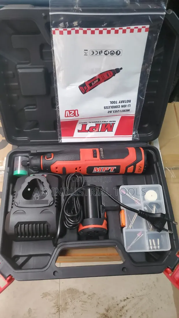 MPT 12V Li-ion Cordless Mini Grinder Set - 1