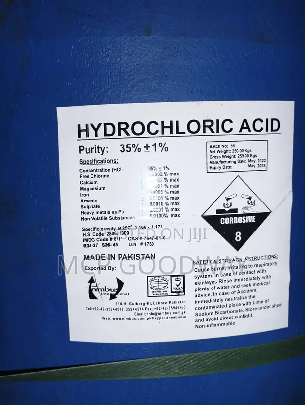 Hydrochloric Acid 35+1% - 1