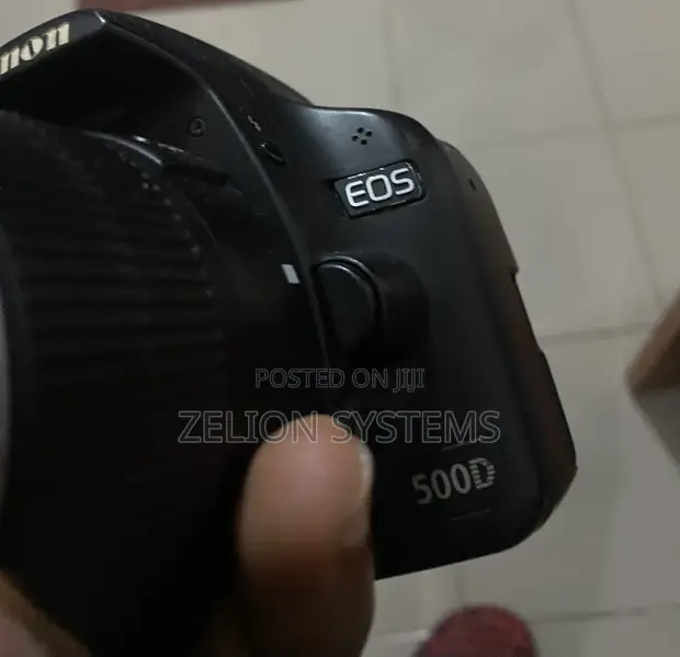 Canon EOS 500D DSLR Camera with 18-55mm Lens & Dummy Battery - 1