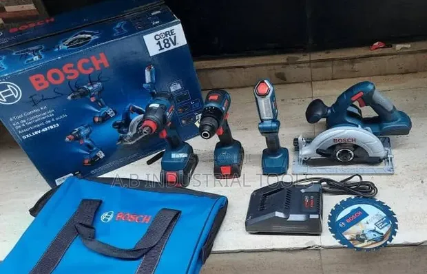 Bosch GXL18V-497B23 18V 4-Tool Combo Kit - 1