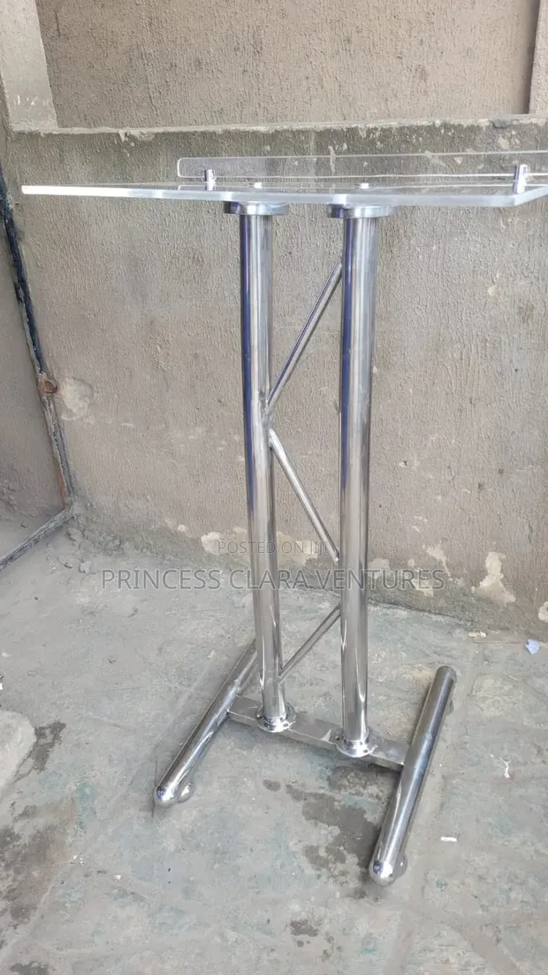 Premium Durable Acrylic Unbreakable Pulpit - 1