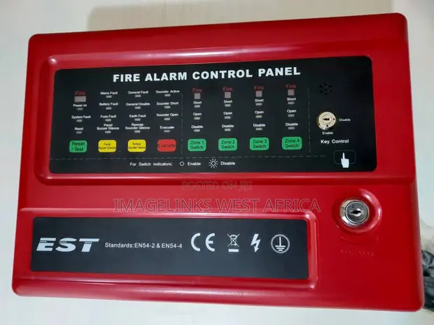 EST-P 104 Series 4-Zone Fir Alarm Panel - 1