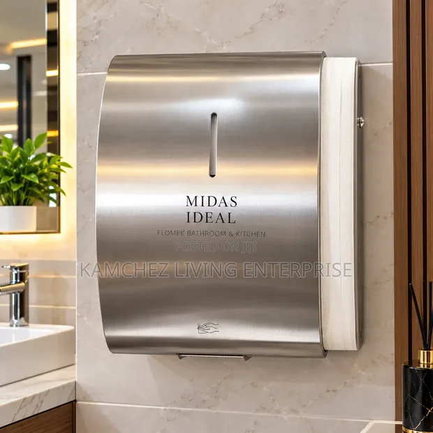 Midas Ideal Stainless Steel Soap/Sanitizer Dispenser - 1