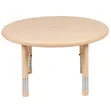 Flash Furniture 33" Round Height Adjustable Activity Table - 2