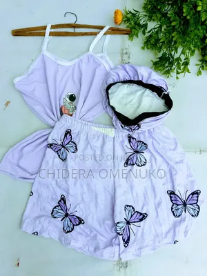 3-in-1 Set Na Kayan Barci: Guntun, Tank Top & Hular Kai