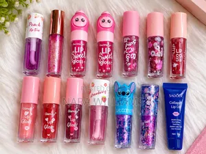 Kiss Beauty Lip Gloss - Pink High Shine