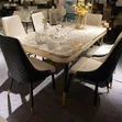 Luxury Executive Marble Dining Set (6-Seater) - 1
