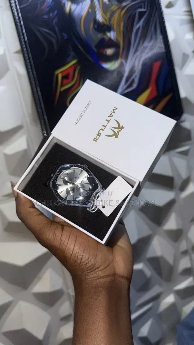 MaTTuRi Silver Luxury Watch - Brand New - 1