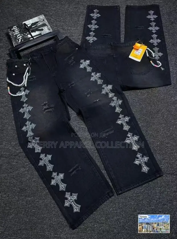 Luxury Baggy Jeans na Maza - 1