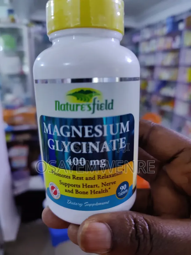 Naturefield Magnesium Glycinate 400mg Tablets - 1