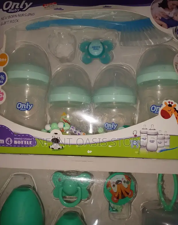 Mothercare Feeding Bottles - Green - 1