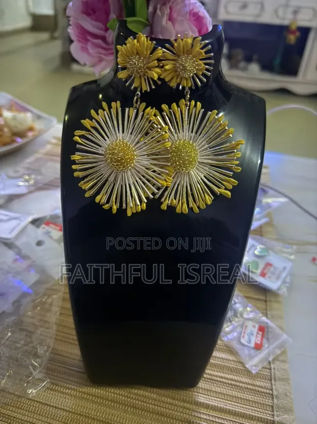 Gold Earrings - Brand New - 1