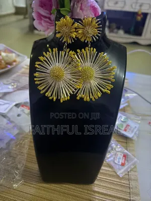 Gold Earrings - Brand New