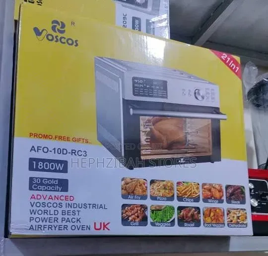Voscos 30L Air Fryer Oven Dehydrator Toaster Grill - 1