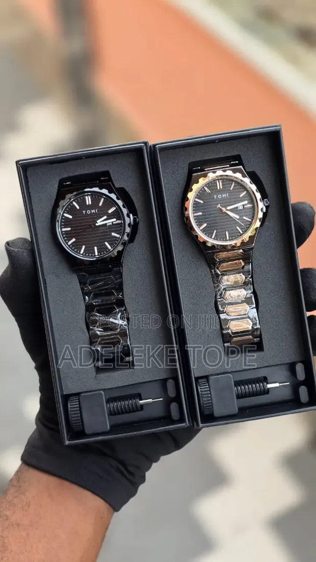 Tomi Chain Watch - Bakin Karfe - 1