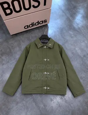 Jaket Namiji Bershka Brown Utility Work