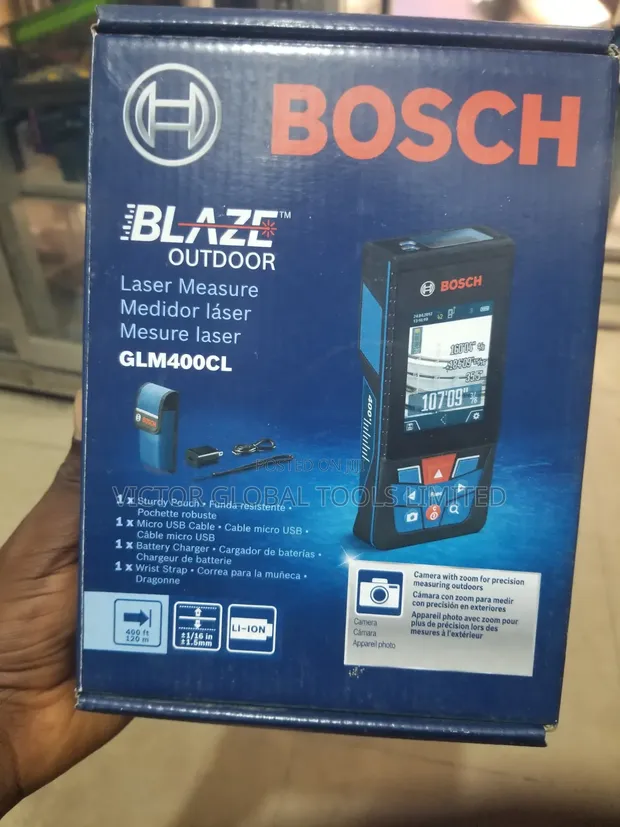 Bosch GLM 400 CL Laser Distance Meter - 1