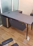 1.6m Executive Office Table with Drawer and Extension - 2