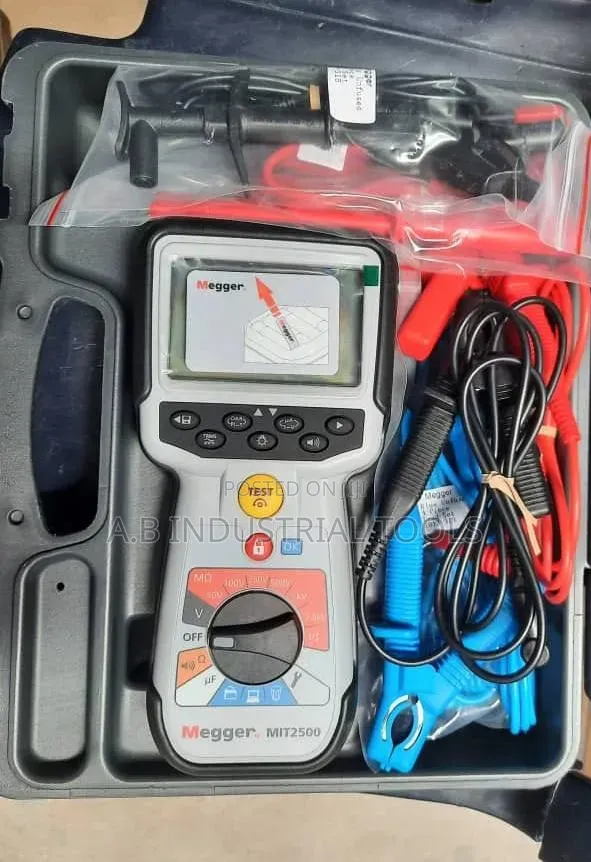 Megger MIT2500 Insulation and Continuity Tester - 1