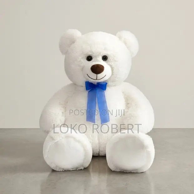 Large White Teddy Bear Toy for Girlfriend & Kids - 1