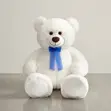 Large White Teddy Bear Toy for Girlfriend & Kids - 1
