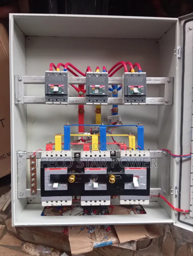 Manual Changeover Panel (NEPA & Generator) - 1