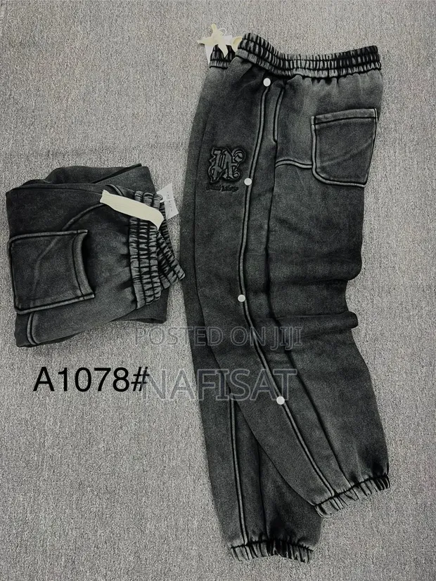 Adidas Baggy Trousers - Black, Brand New - 1