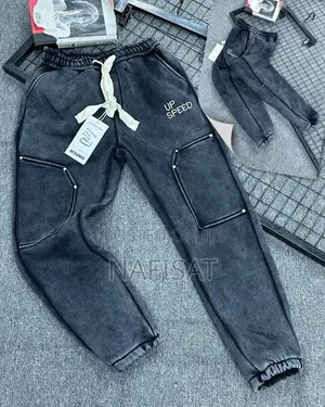 Adidas Baggy Trousers - Black, Brand New