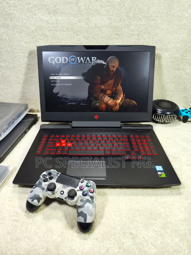 HP Omen 17 Laptop - Intel Core i7, 16GB RAM, GTX 1070 - 1