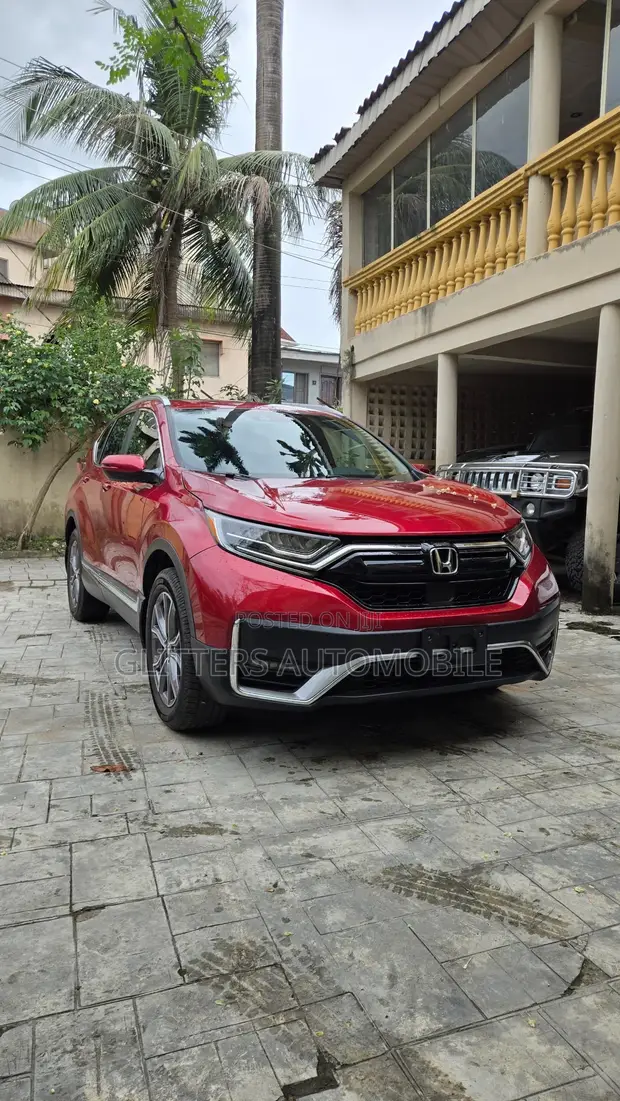 2020 Honda CR-V Touring AWD SUV - Red - 1