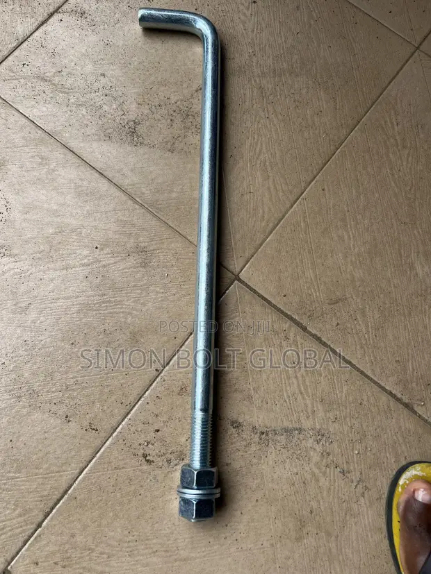 Galvanized Foundation Bolt - Super Brand - 1