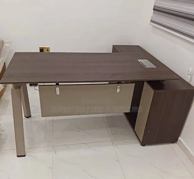Boss Office Products 1.6m Wooden Office Table - Brand New - 1