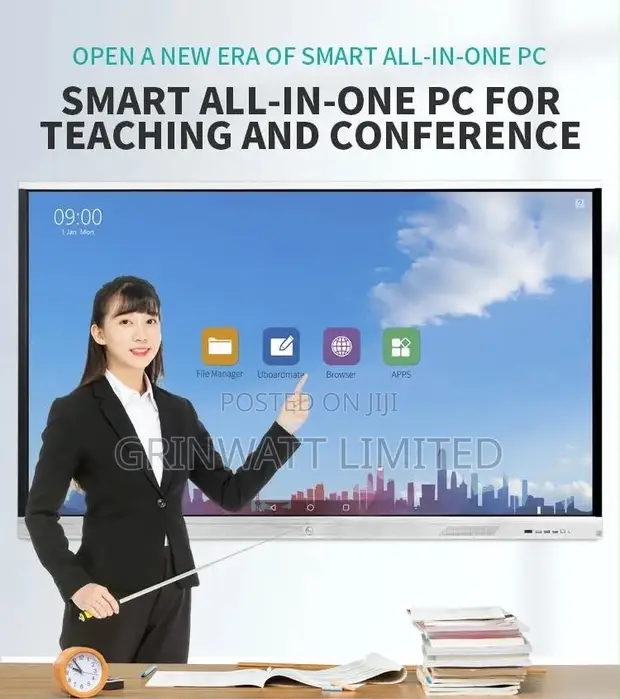 86-Inch 4K Interactive Smart Board - 1